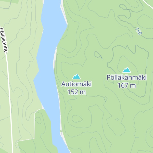 Map of Autiomäki