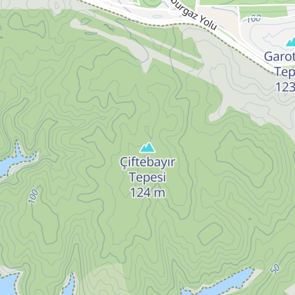 Map of Çiftebayır Tepesi