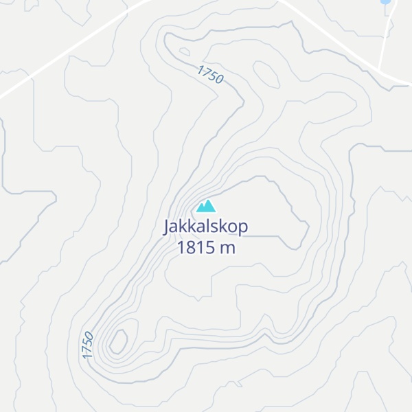 Map of Jakkalskop
