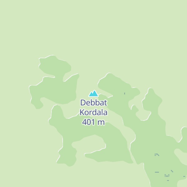 Map of Debbat Kordala
