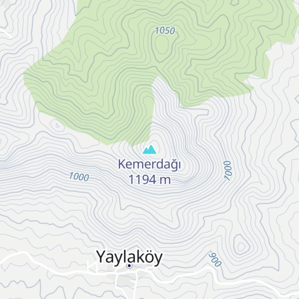 Map of Kemerdağı