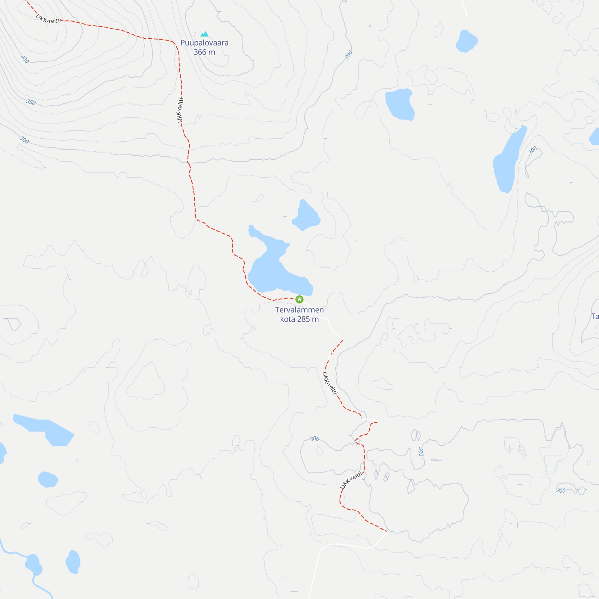Tervalammen kota map