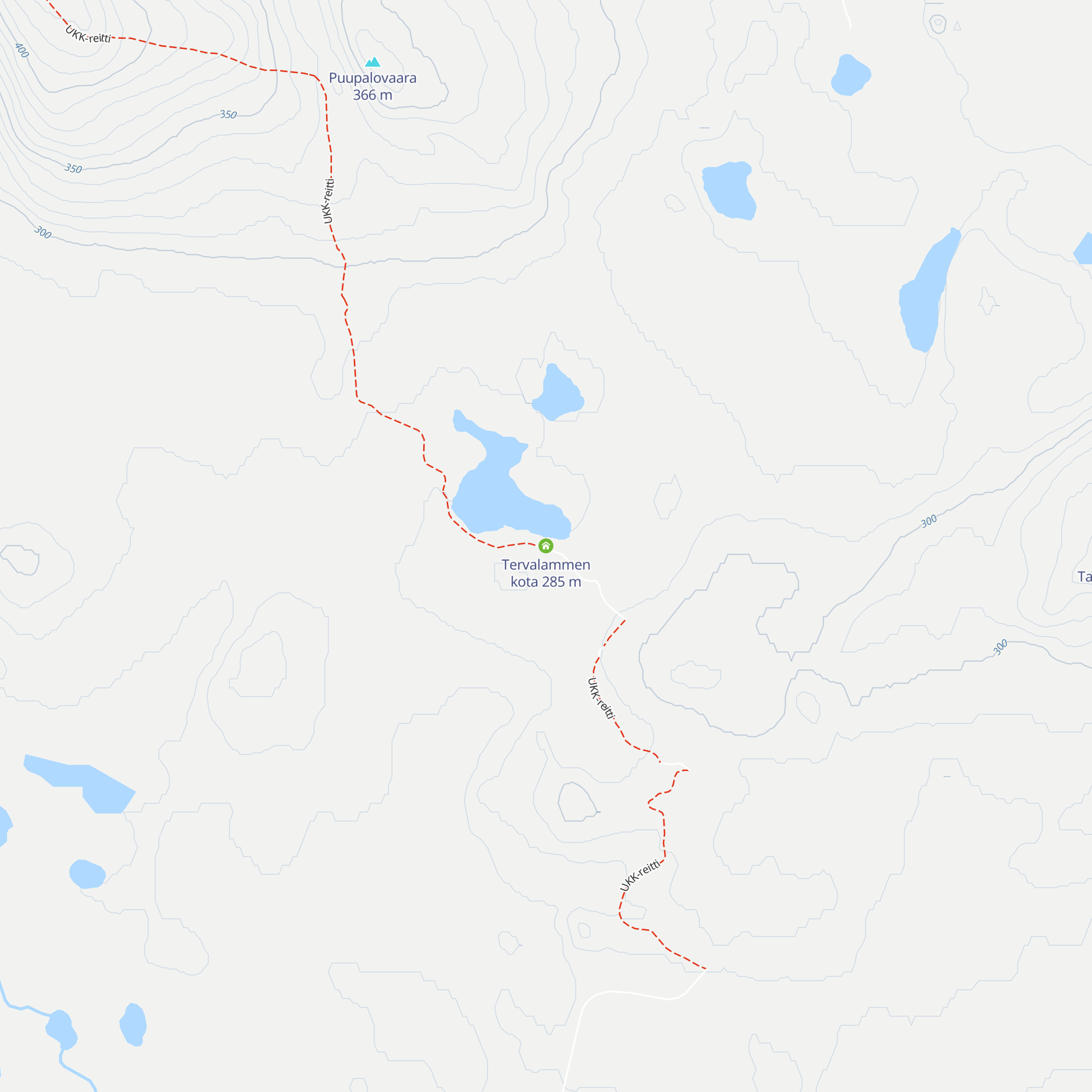 Tervalammen kota map