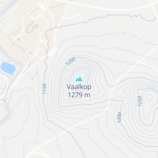 Map of Vaalkop