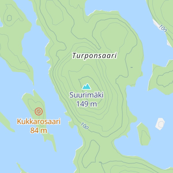 Map of Suurimäki