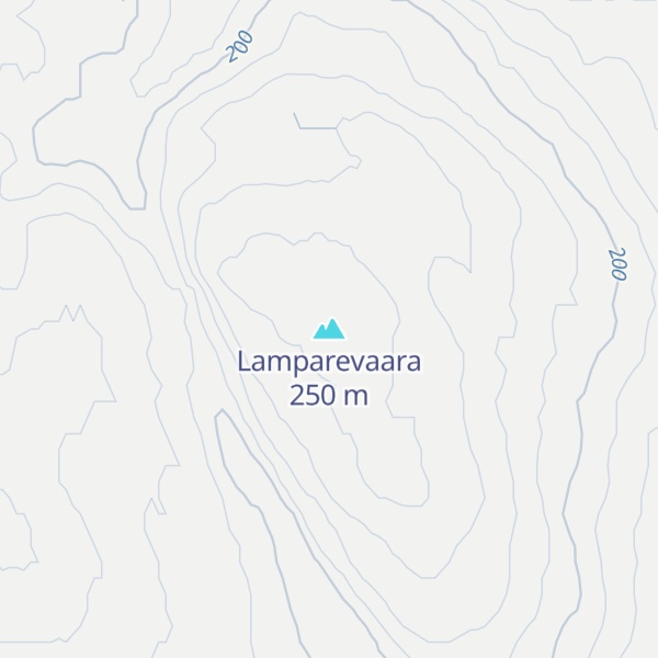 Map of Lamparevaara