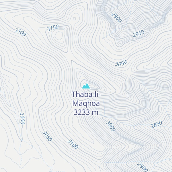 Map of Thaba-li-Maqhoa