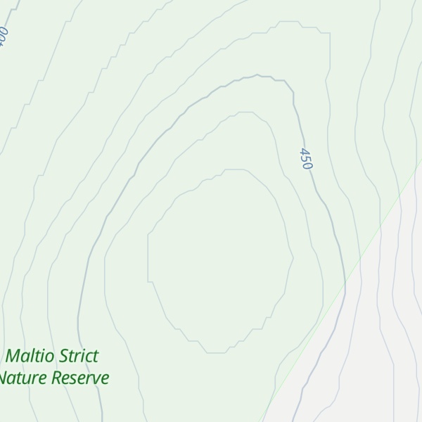 Map of Maltiotunturi