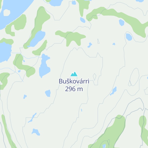 Map of Buškovárri