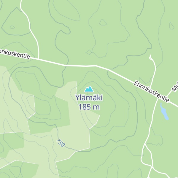 Map of Ylämäki