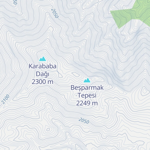 Map of Sarıbaba Tepesi