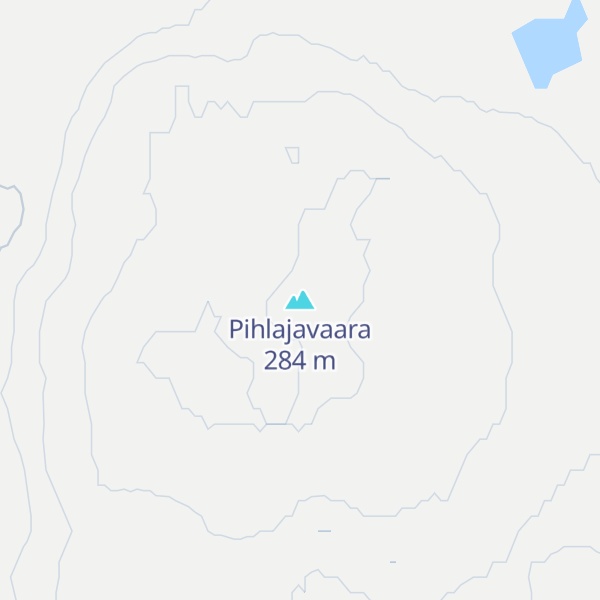 Map of Pihlajavaara