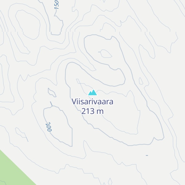 Map of Viisarivaara