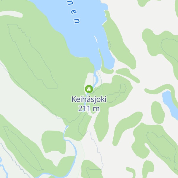 Map of Keihäsjoki