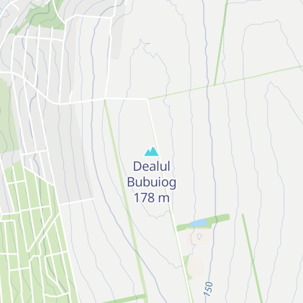 Map of Dealul Bubuiog