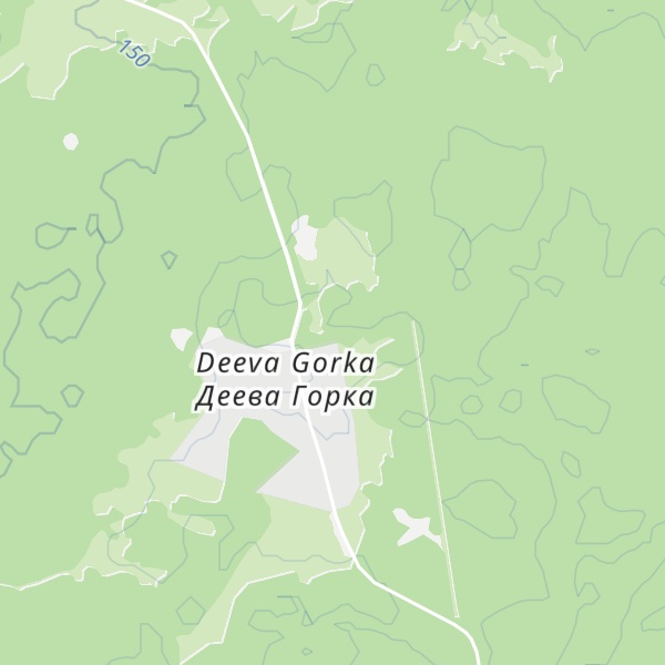 Map of Deeva Gorka