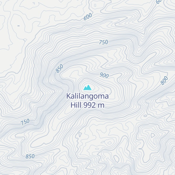 Map of Kalilangoma Hill