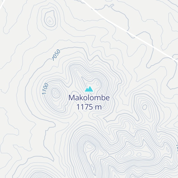 Map of Makolombe