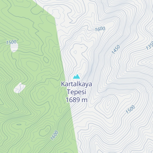 Map of Kartalkaya Tepesi
