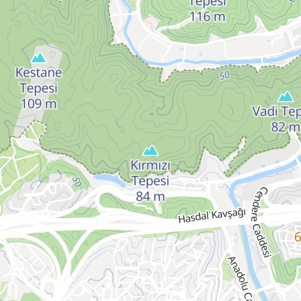 Map of Kırmızı Tepesi