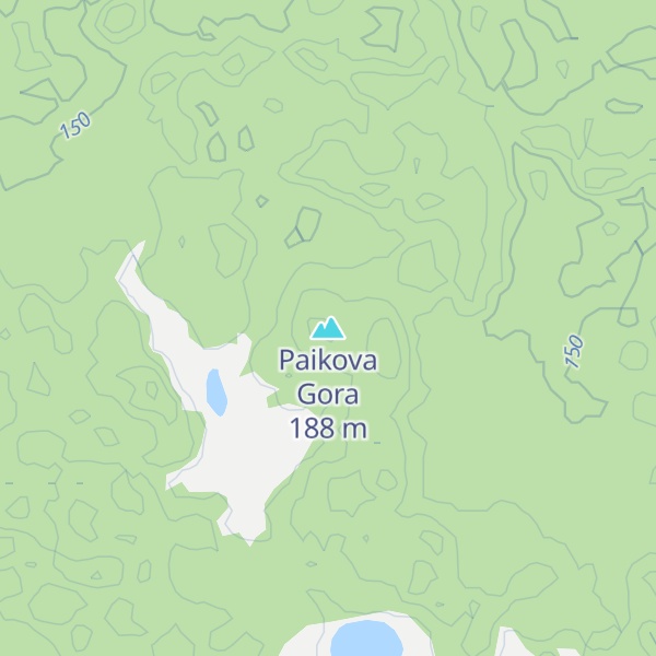 Map of Paikova Gora