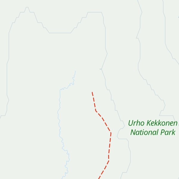 Map of Mantoselkä autio- ja varaustupa
