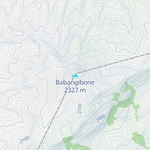 Map of Babangibone