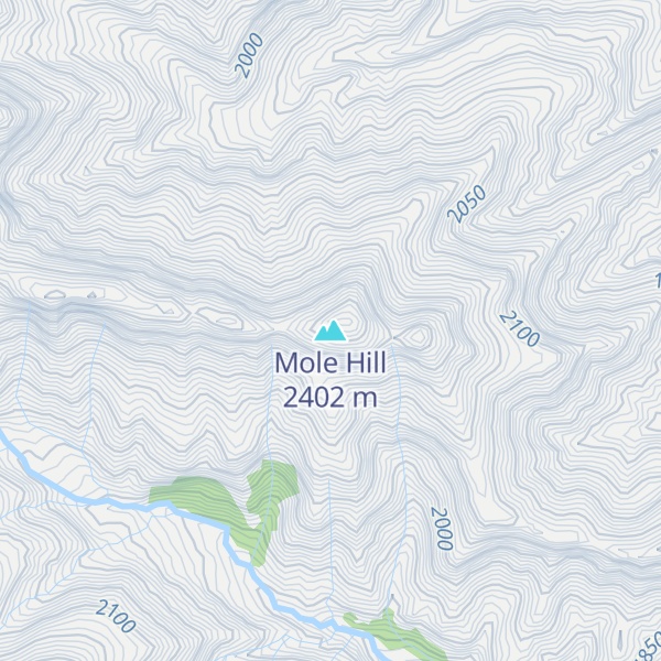 Map of Mole Hill