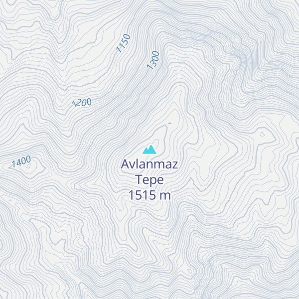 Map of Avlanmaz Tepe