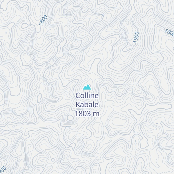 Map of Colline Kabale
