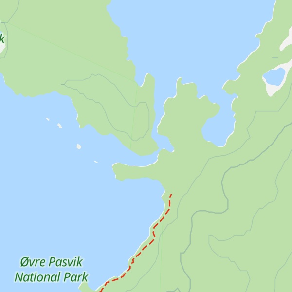 Map of Sortbrysttjern koia