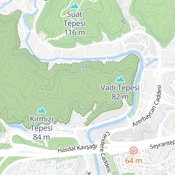 Map of Sivri Tepesi