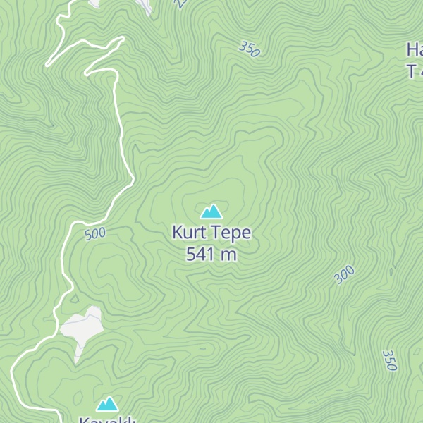 Map of Kurt Tepe
