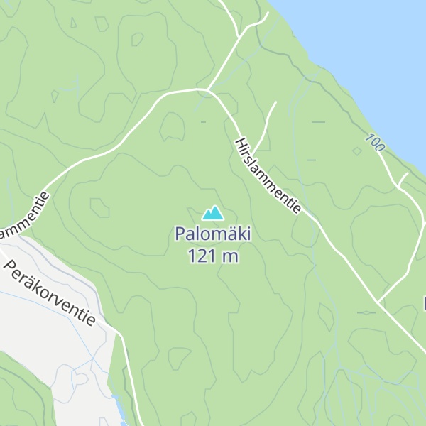 Map of Palomäki