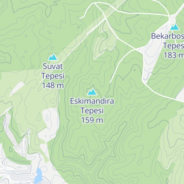 Map of Eskimandıra Tepesi