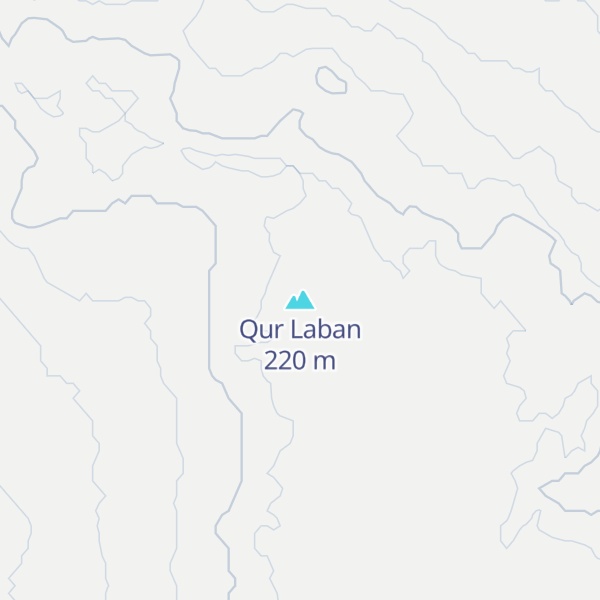 Map of Qur Laban