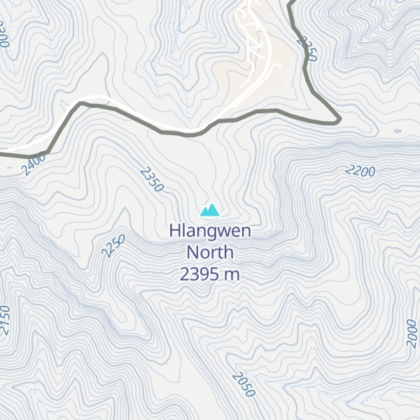 Map of Hlangwen North