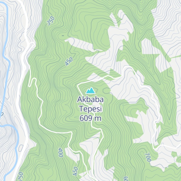 Map of Akbaba Tepesi