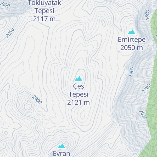 Map of Çeş Tepesi