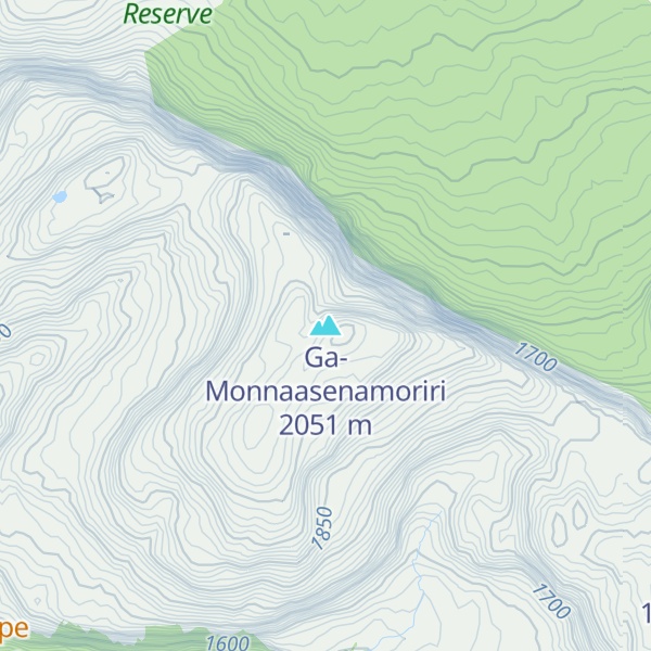 Map of Ga-Monnaasenamoriri