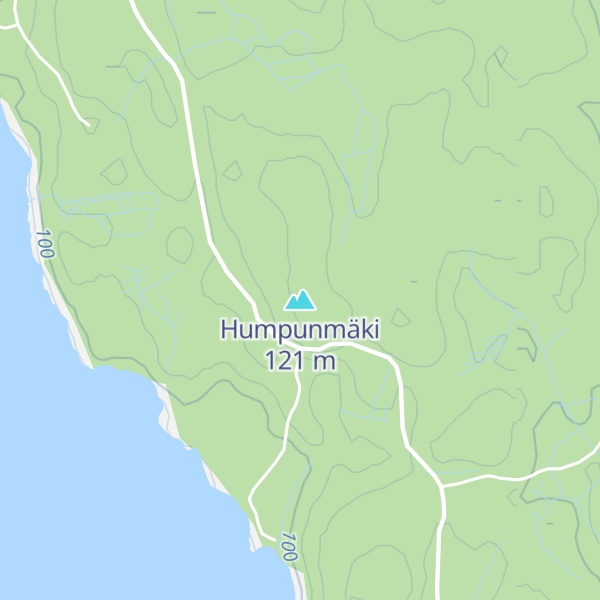 Map of Humpunmäki