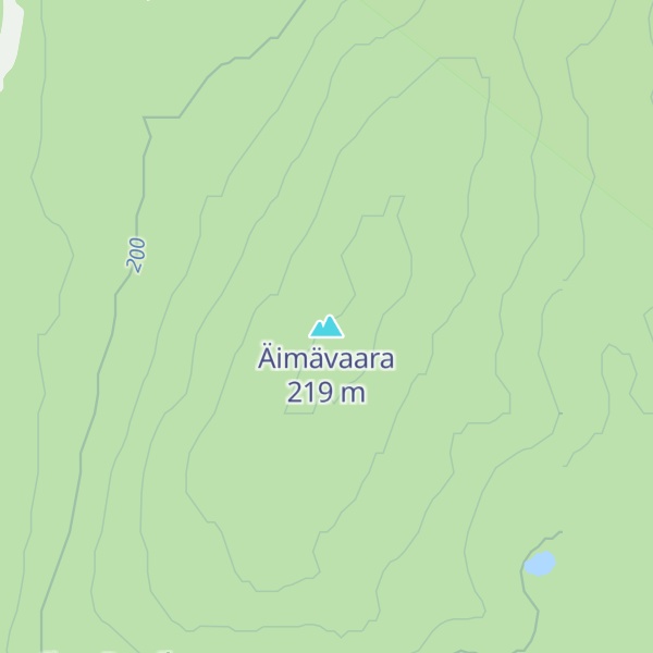 Map of Äimävaara