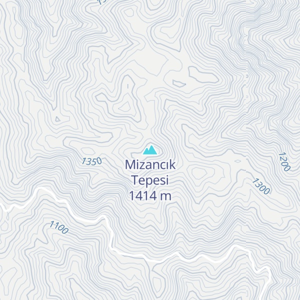 Map of Mizancık Tepesi