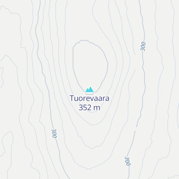 Map of Tuorevaara