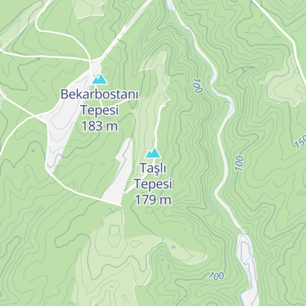 Map of Taşlı Tepesi