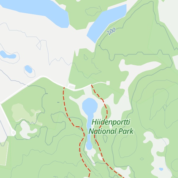 Map of Palolammen vuokrapirtti