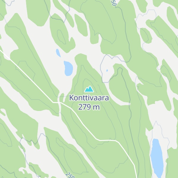 Map of Konttivaara