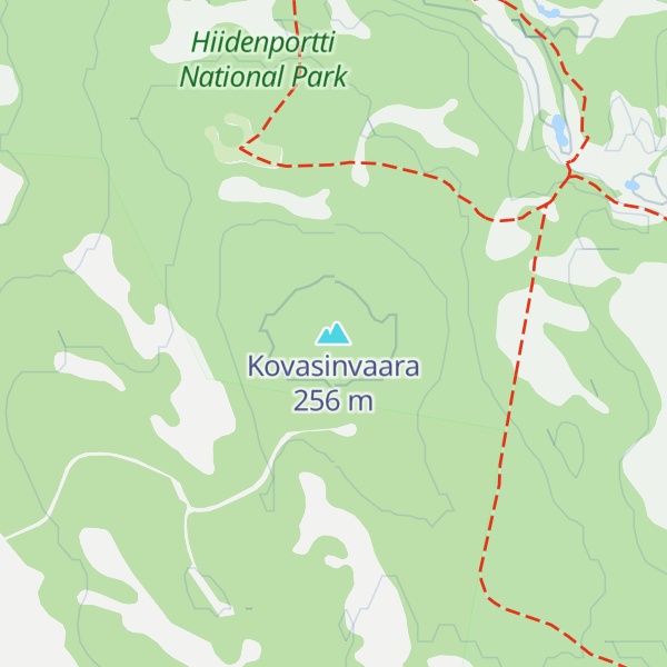 Map of Kovasinvaara