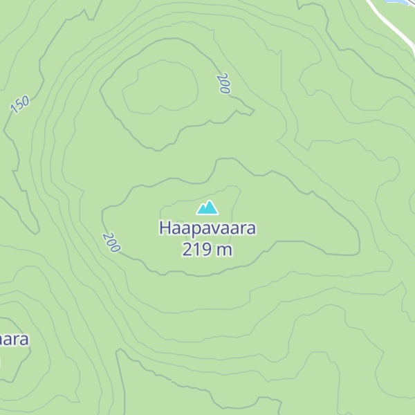 Map of Haapavaara