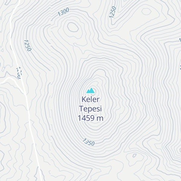 Map of Keler Tepesi